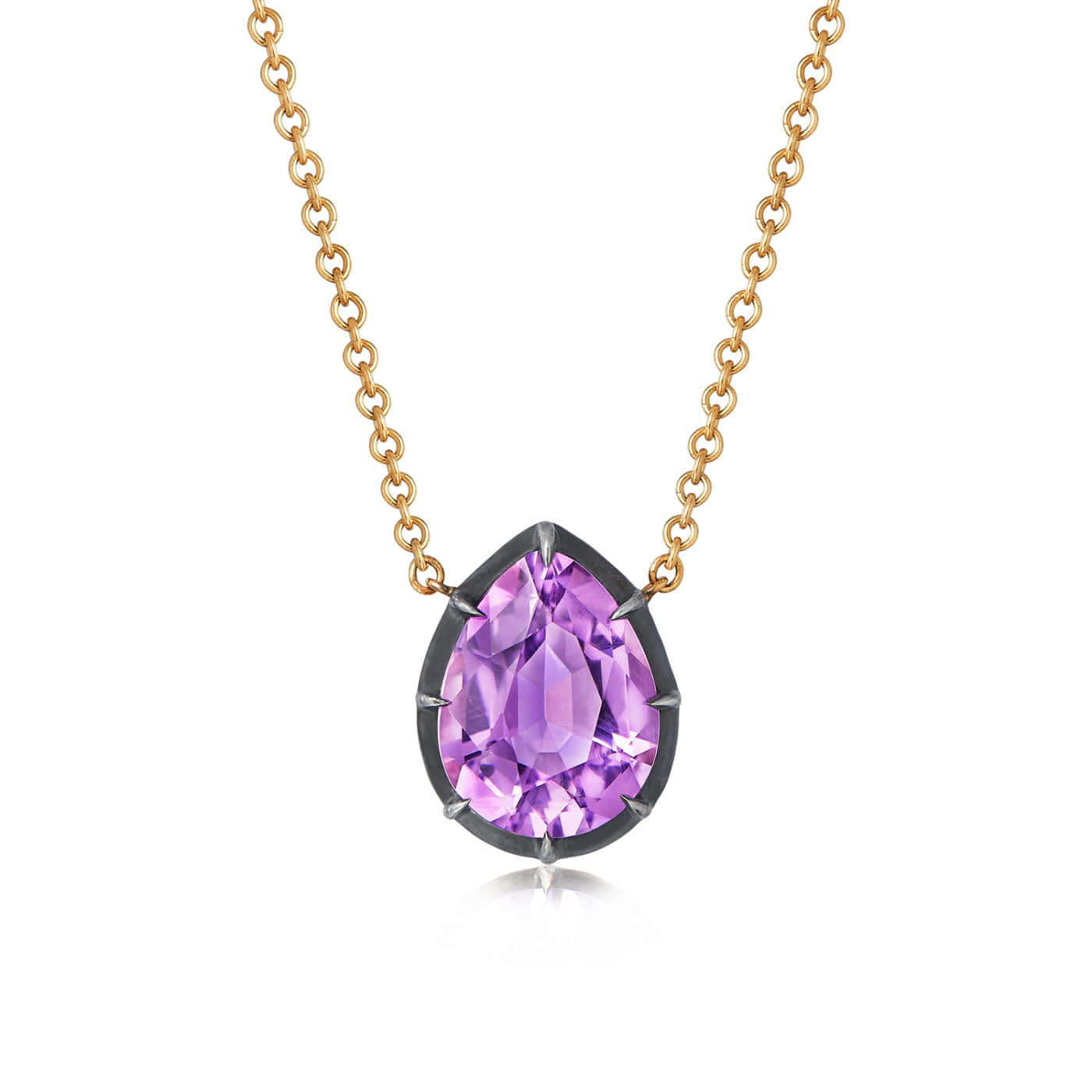 KWIAT Argyle Collection Amethyst and Diamond Necklace N-28688-0