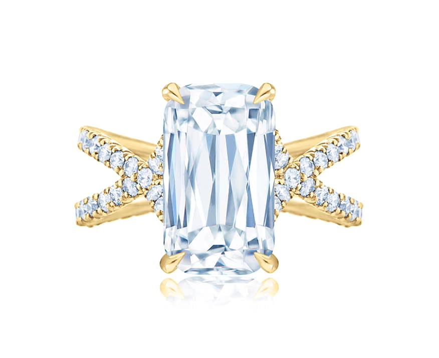 ASHOKA® Engagement Ring in Gold