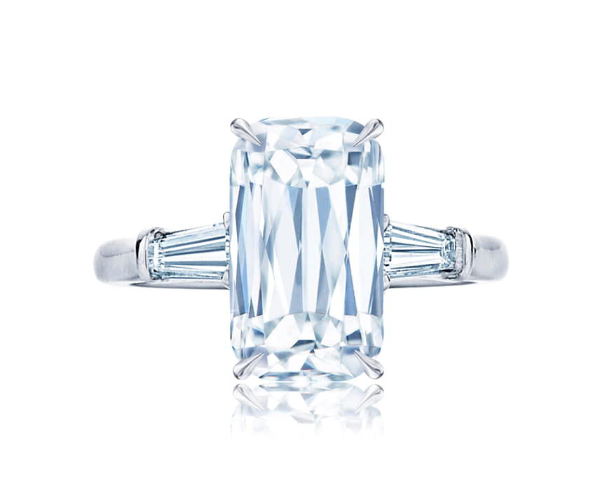 ASHOKA® Engagement Ring in Platinum