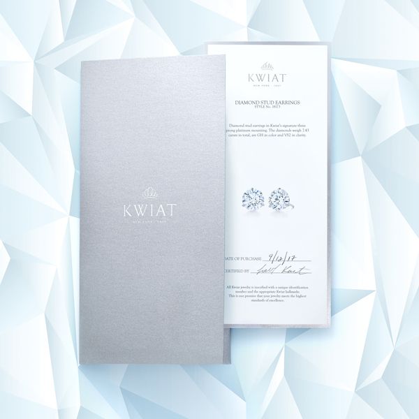 Round Cut Diamond Stud Earrings | 1 Carat GIA Certified G Color VS2 –  Kingofjewelry.com