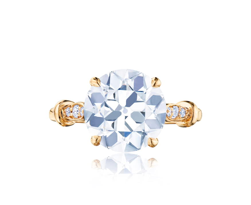 Fred Leighton Round™ Engagement Ring in Gold